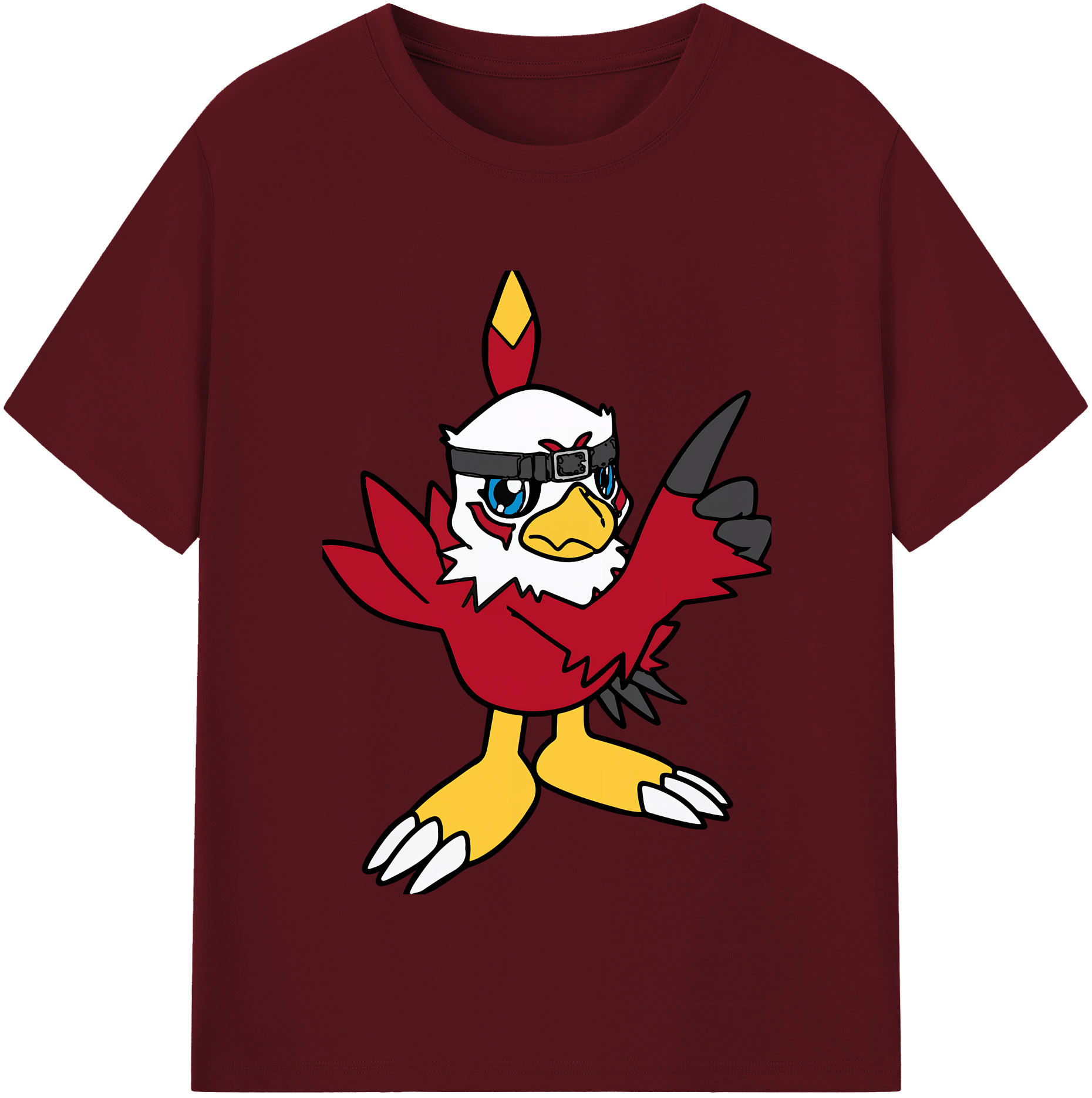 （画像用） Digimon デジタルモンスター/デジモン 綿100％半袖Tシャツ（フロントプリント）